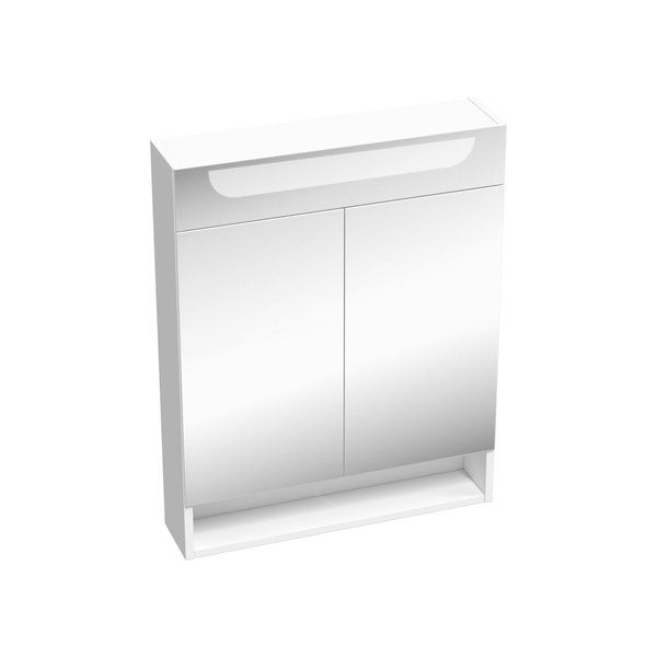 Ravak Zrkadlová skrinka Classic II s osvetlením 60 cm, biela X000001469