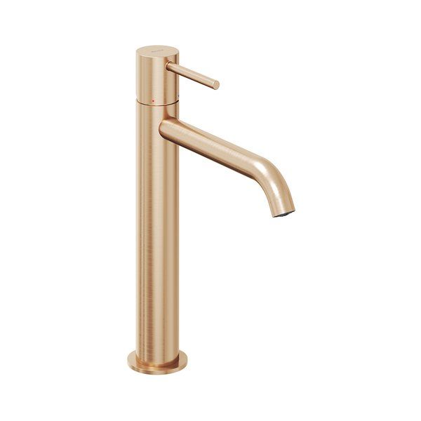 Ravak Espirit Umývadlová batéria vyššia, bez výpuste, Rose Gold Brushed ES014.60RGB X070393