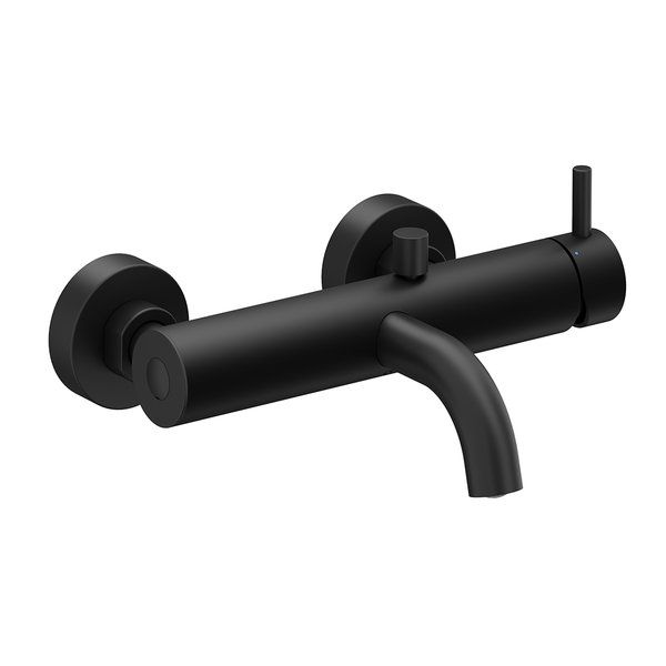 Ravak Espirit Nástenná vaňová batéria, Black Matt ES022.20BM X070279