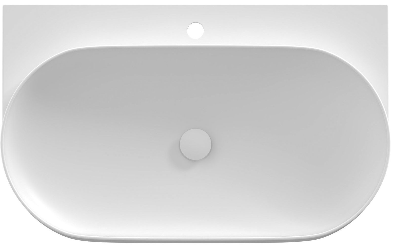 Ravak Yard Umyvadlo 80 cm, bílá matná XJX0E280001