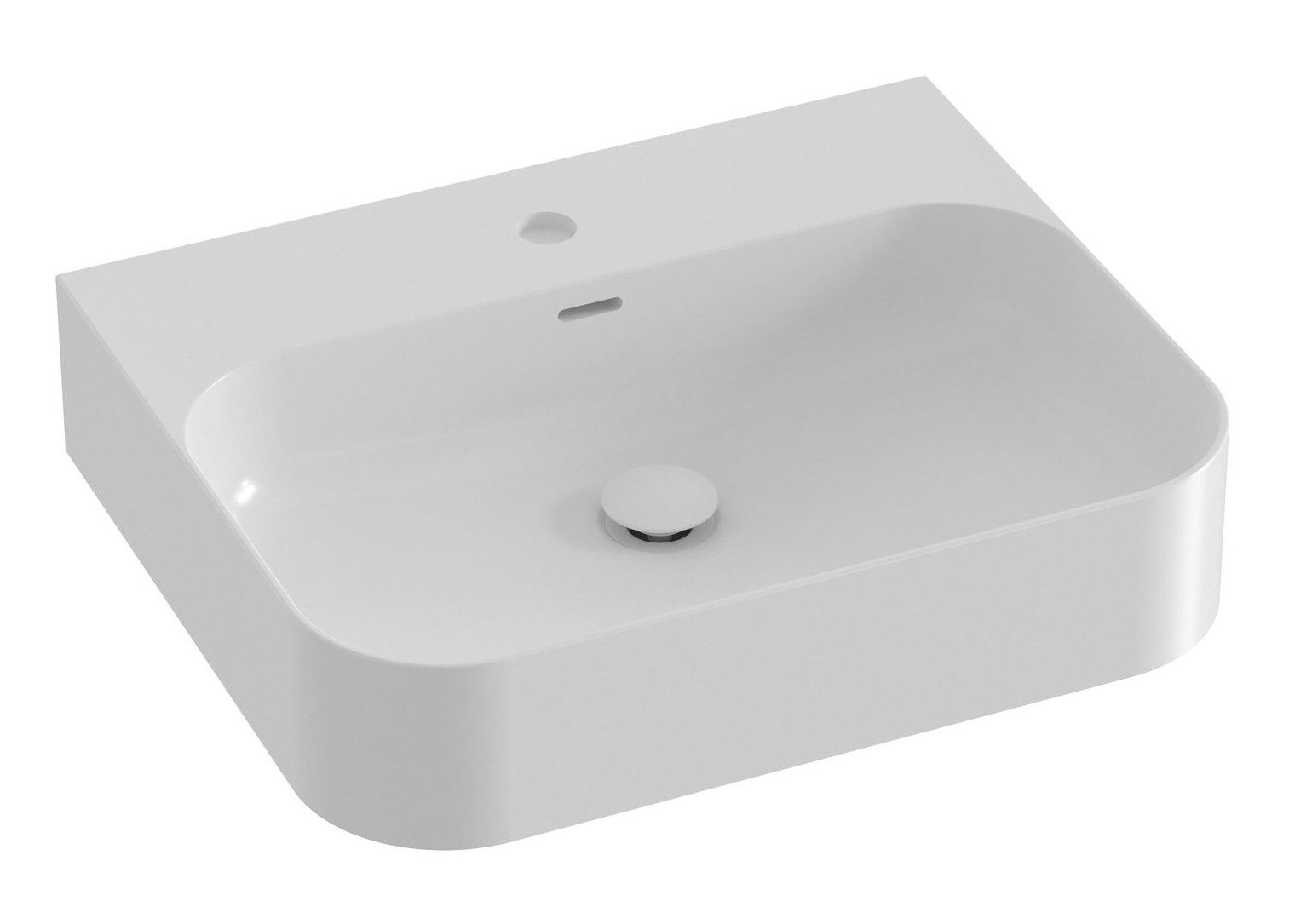 Ravak Ceramic Slim Wall R Umývadlo 55 x 45 cm, biele XJX01155000