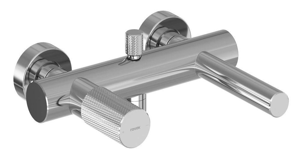 Ravak Revers Vanová nástěnná baterie, chrom RV022.00CR X070855