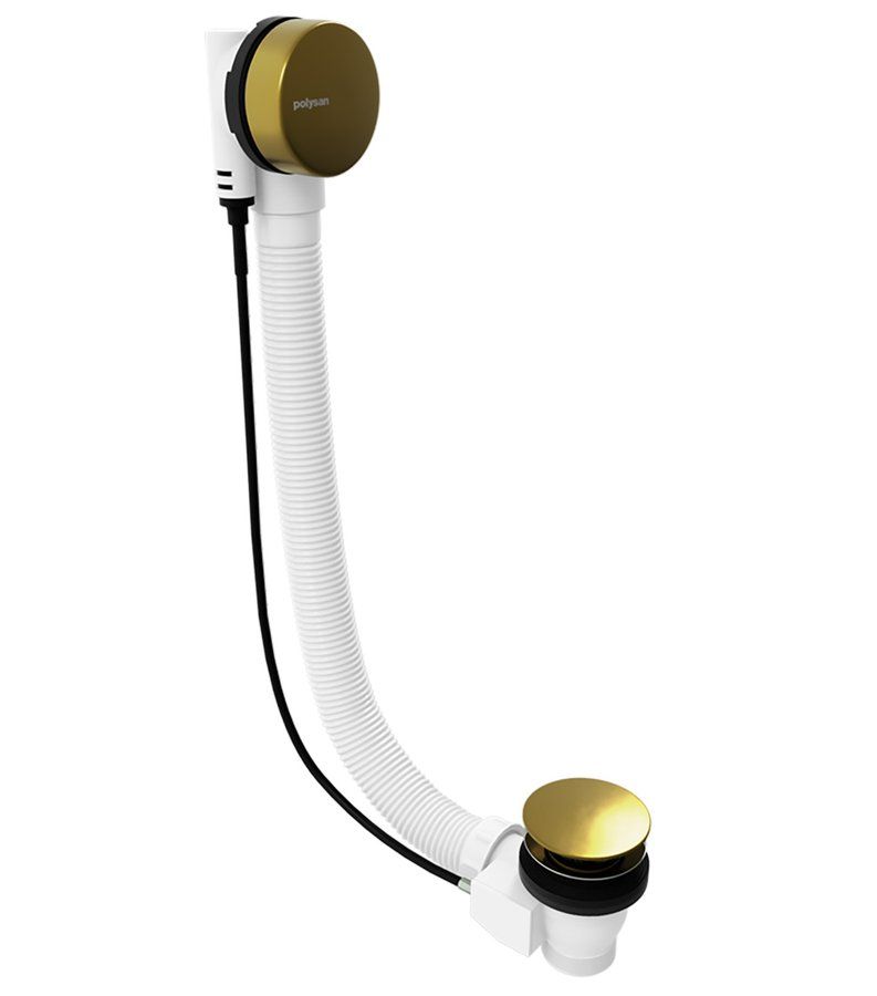 Polysan Vaňová súprava 120 cm, zlatá matná 71856.91