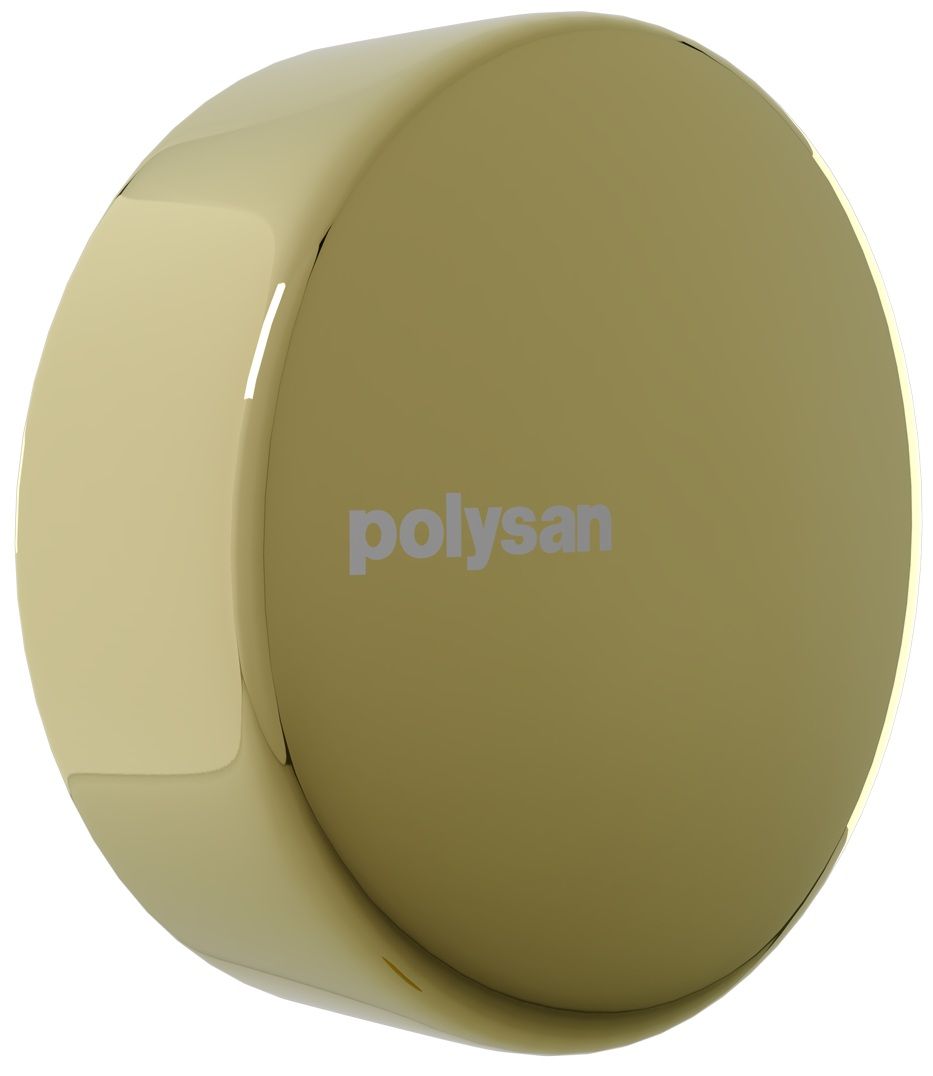 Polysan Ovládanie automatického vypúšťania vane, zlatá 71840.90