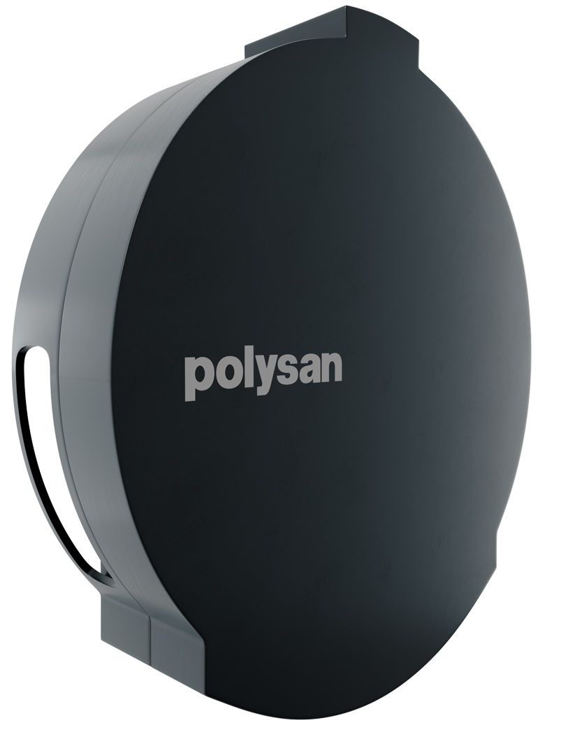 Polysan Ovládanie automatického vypúšťania vane s prepadom, gun metal 71940.60
