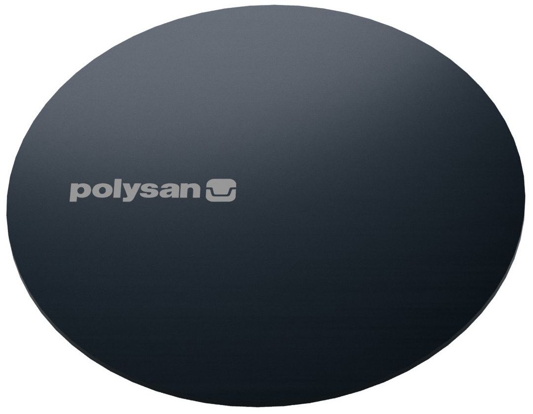 Polysan Mirai krytka sifónu, gun metal 72731GM