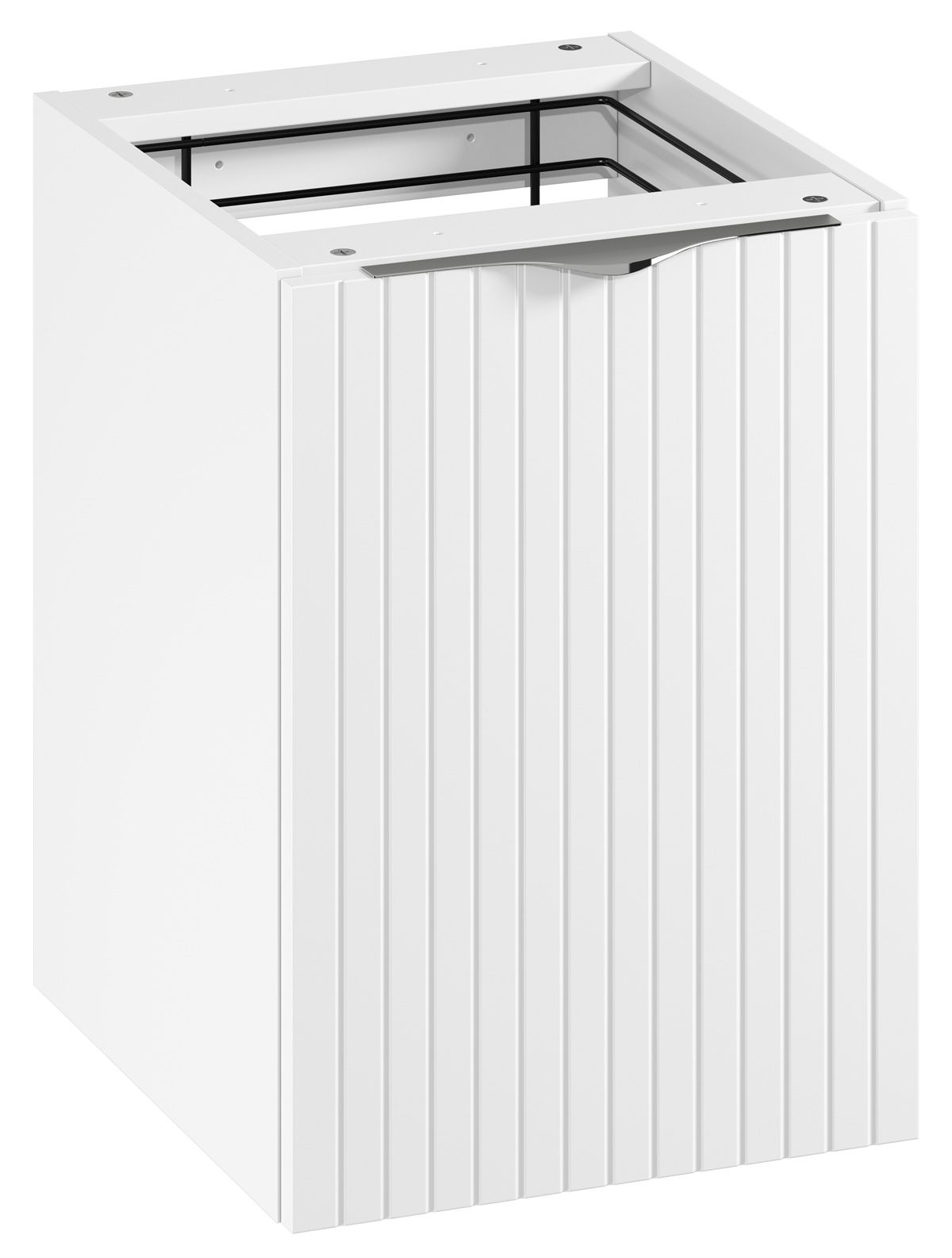 Cersanit Tirso Skrinka s košom pod dosku, 40 cm, biela matná S1017-029