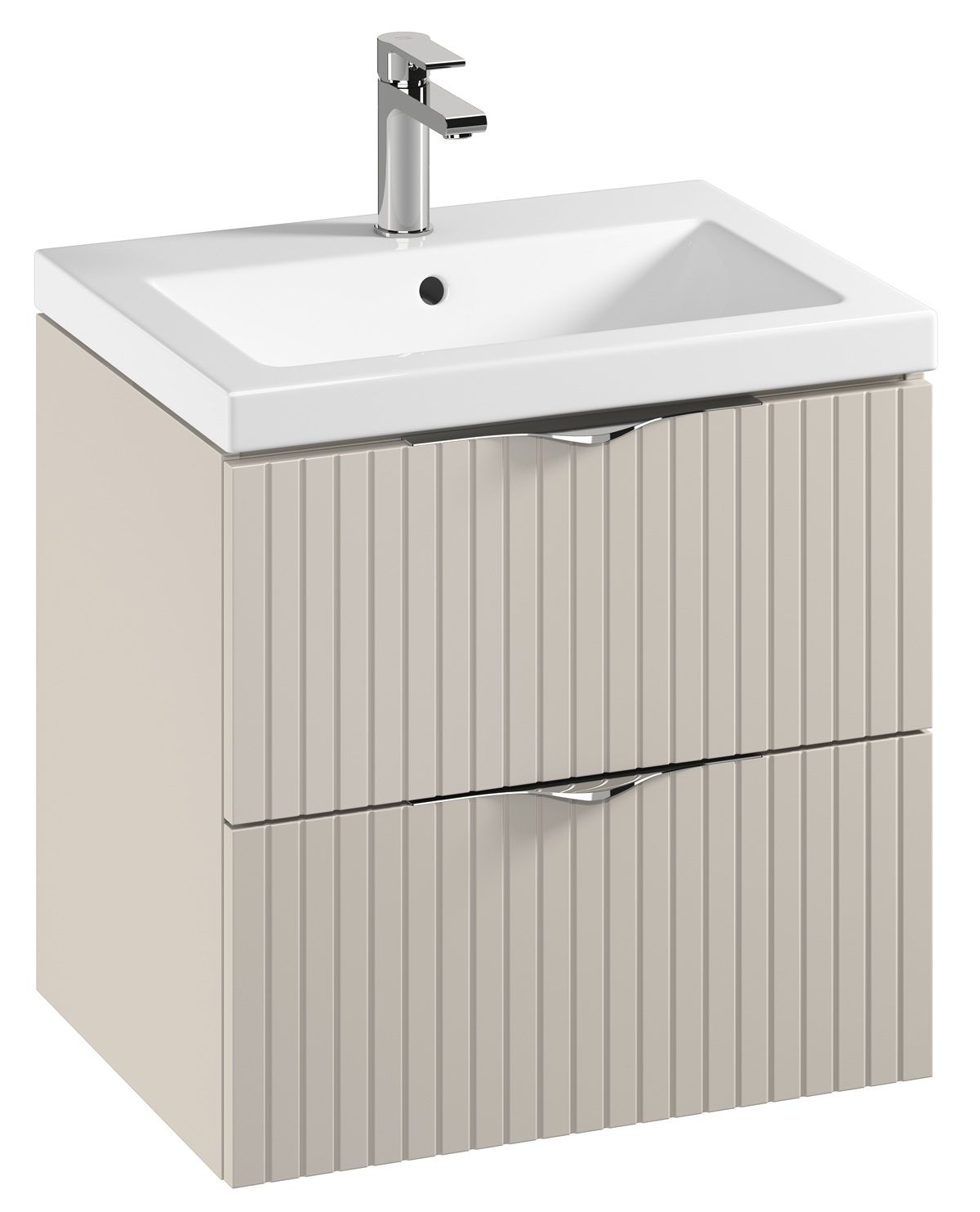 Cersanit Tirso Skrinka s umývadlom 60 cm, kašmír matný S801-541