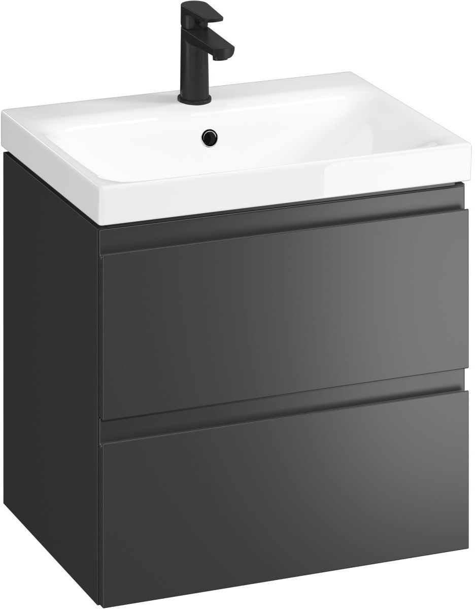 Cersanit Moduo Skrinka s umývadlom 60 cm, antracit S801-486-DSM