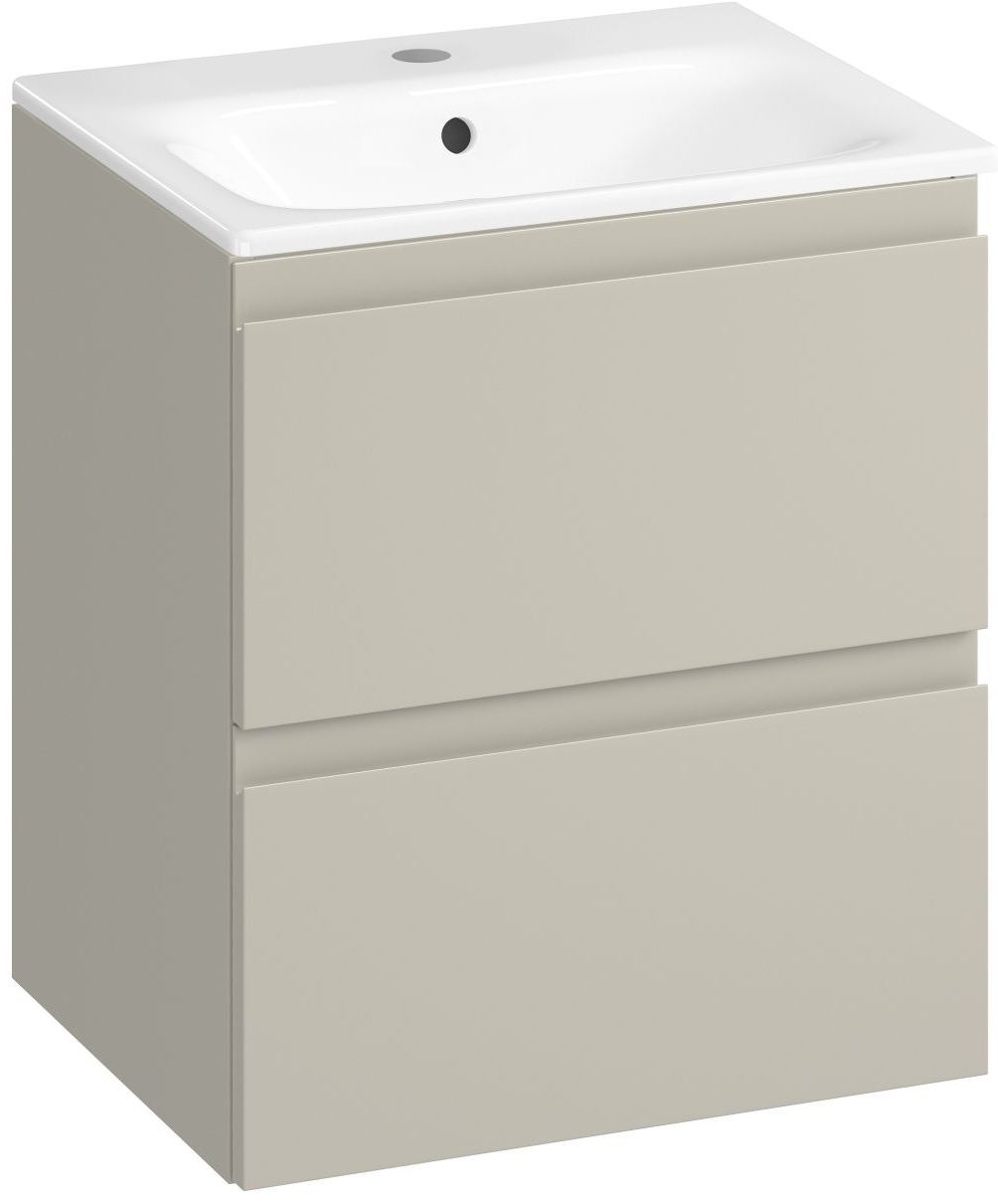 Cersanit Moduo Skrinka s umývadlom slim 50 cm, kašmír S801-590