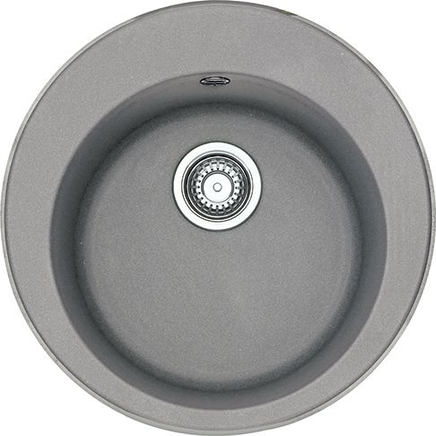 Franke Rondo ROG610 Granitový drez bez odkvapkávača, okrúhly 40 cm, sivý kameň, 114.0284.731