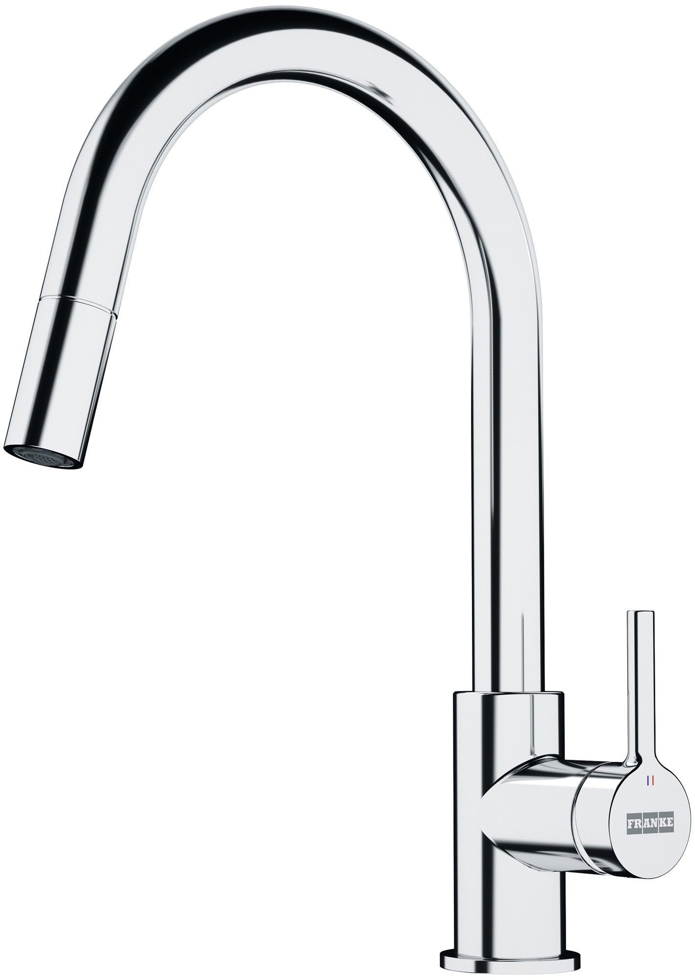Franke LINA NEW Drezová batéria s vyťahovacou hubicou chróm, FS 3229.031