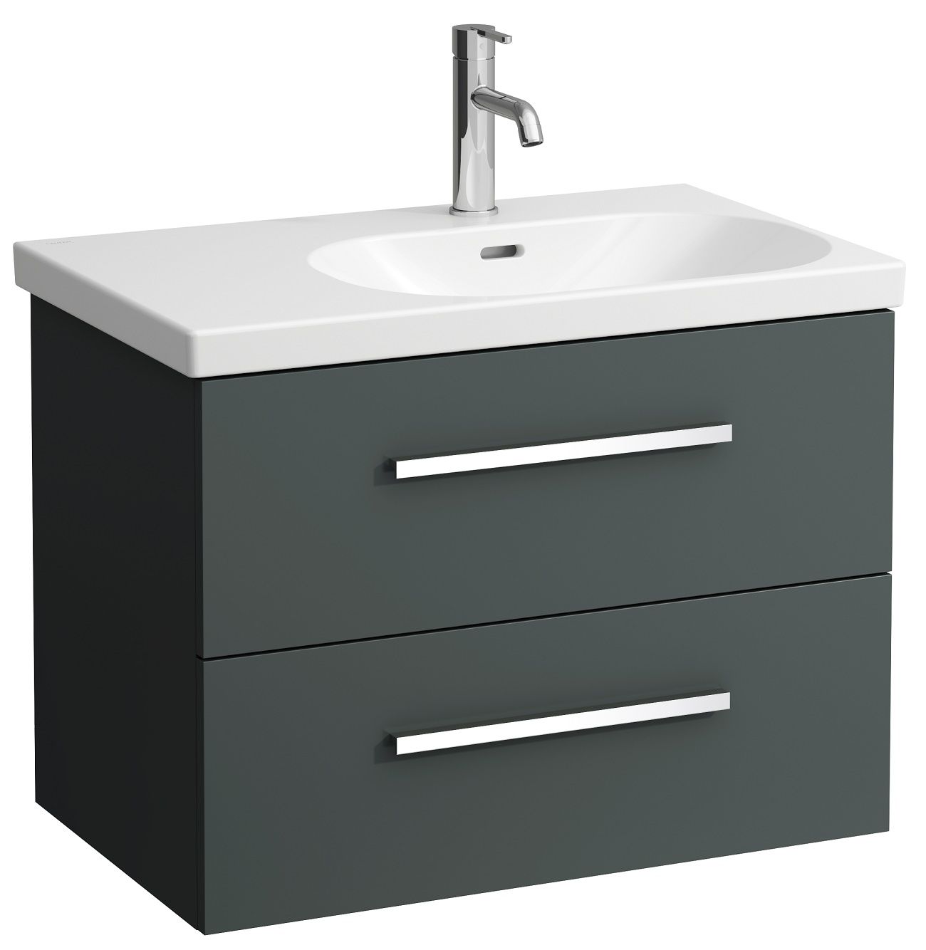 Laufen Avin Skrinka pod umývadlo 71 cm, P, sivá H4032221136271