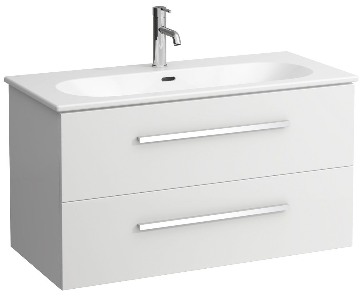 Laufen Avin Skrinka pod umývadlo 95 cm, biela lesk H4031621134771