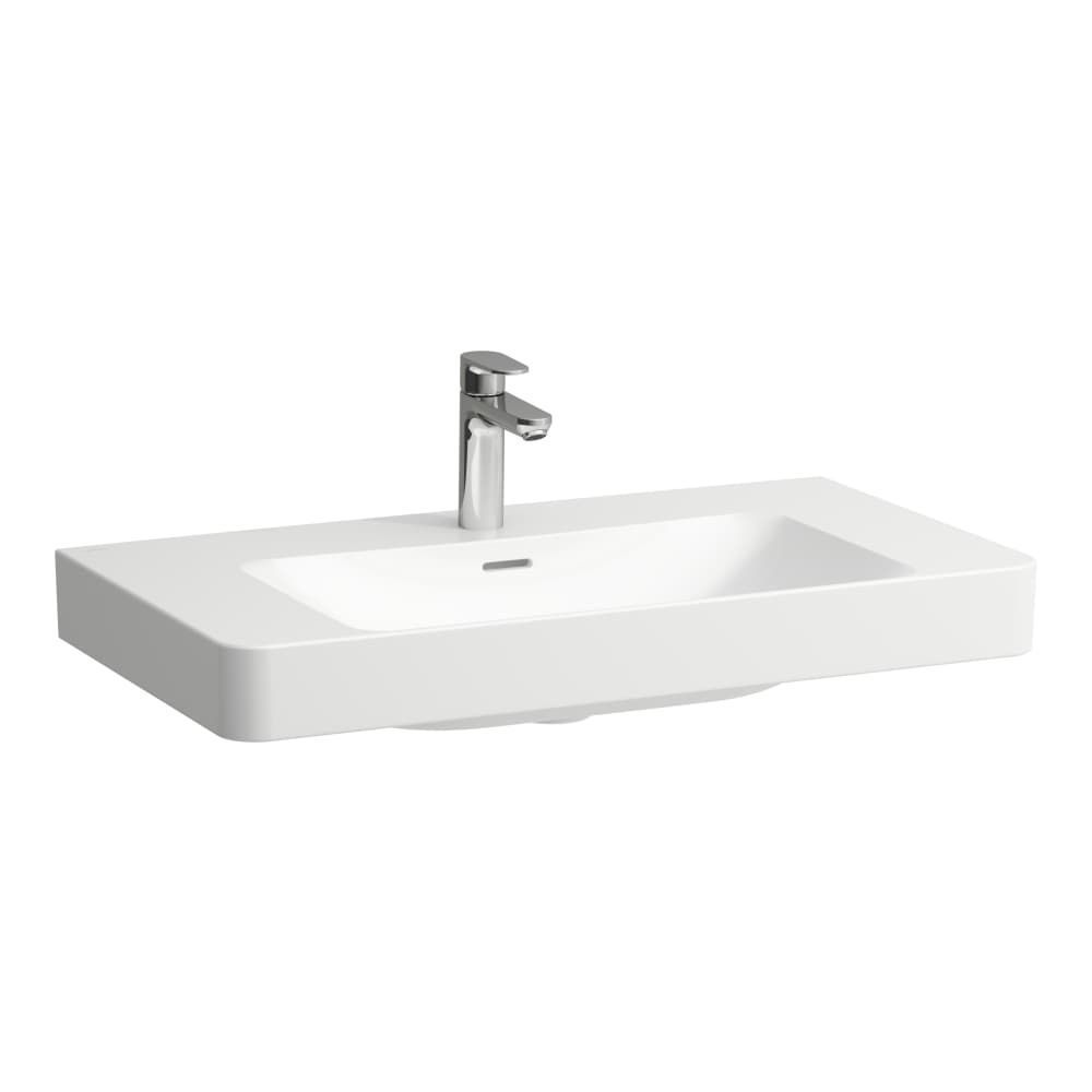 Laufen Pro X Umývadlo 85 cm, bez prepadového otvoru, biela matná H8108677571111