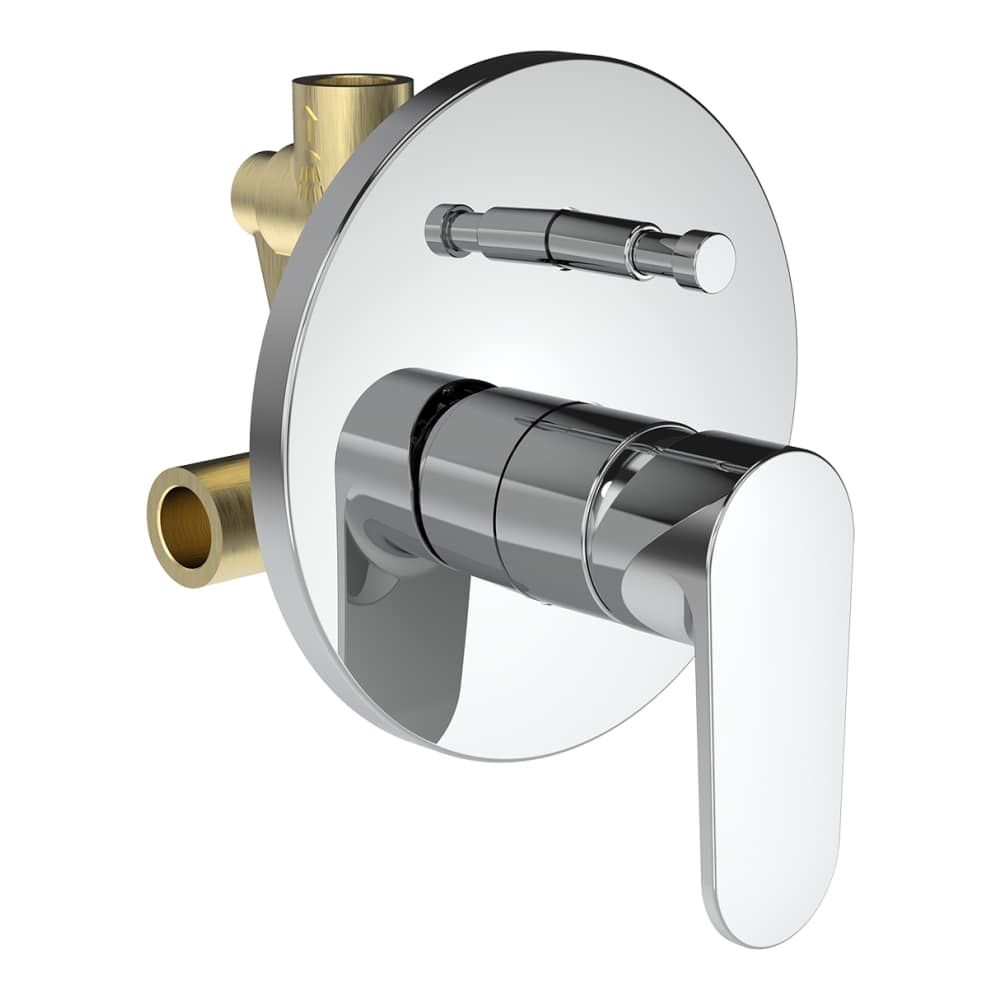 Laufen Pro X Sprchová batéria na montáž pod omietku s prepínačom, vrátane telesa, chróm HF506981100000