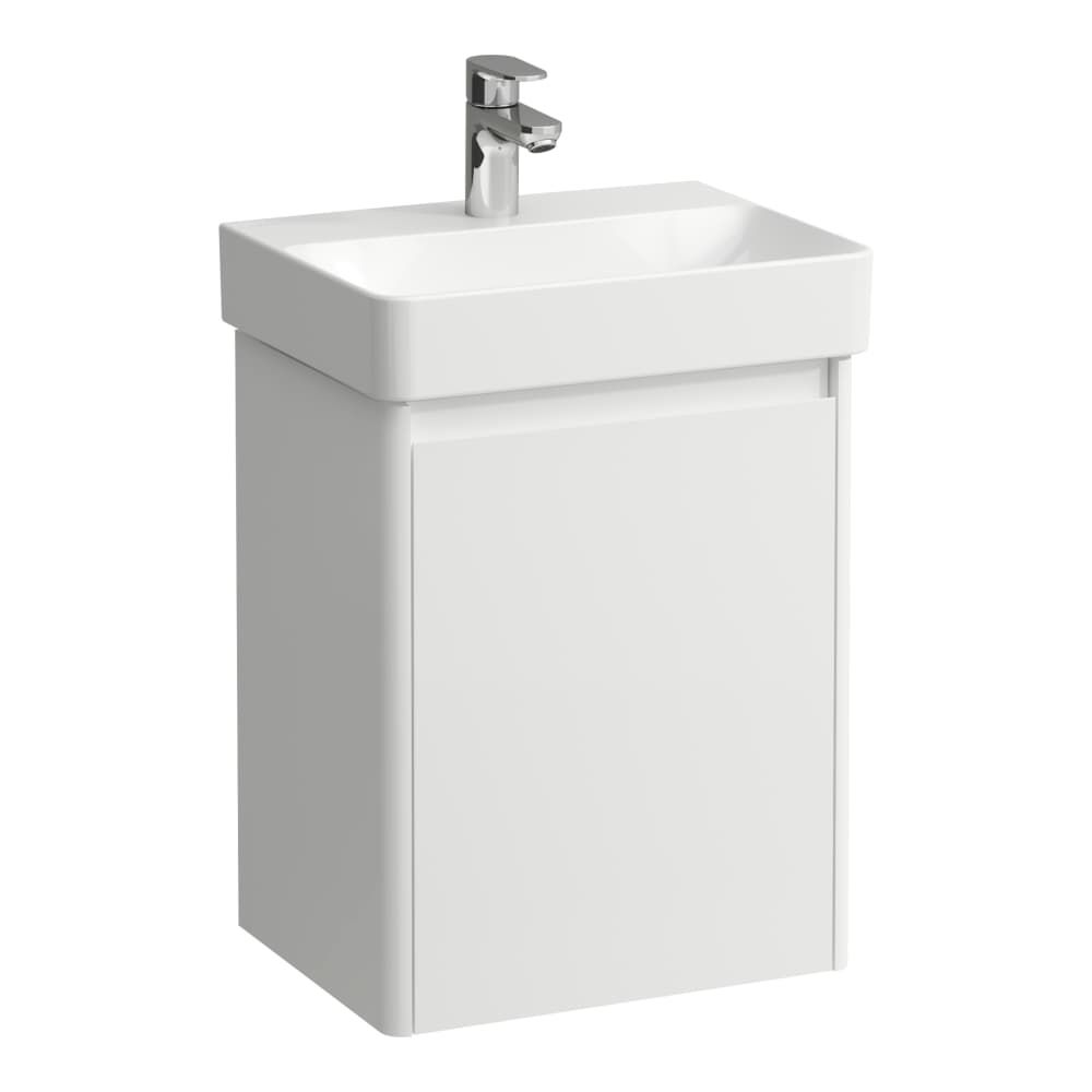 Laufen Base 2.0 Skříňka pod umyvadlo 42 cm, závěsy vpravo, bílá mat H4112221082601