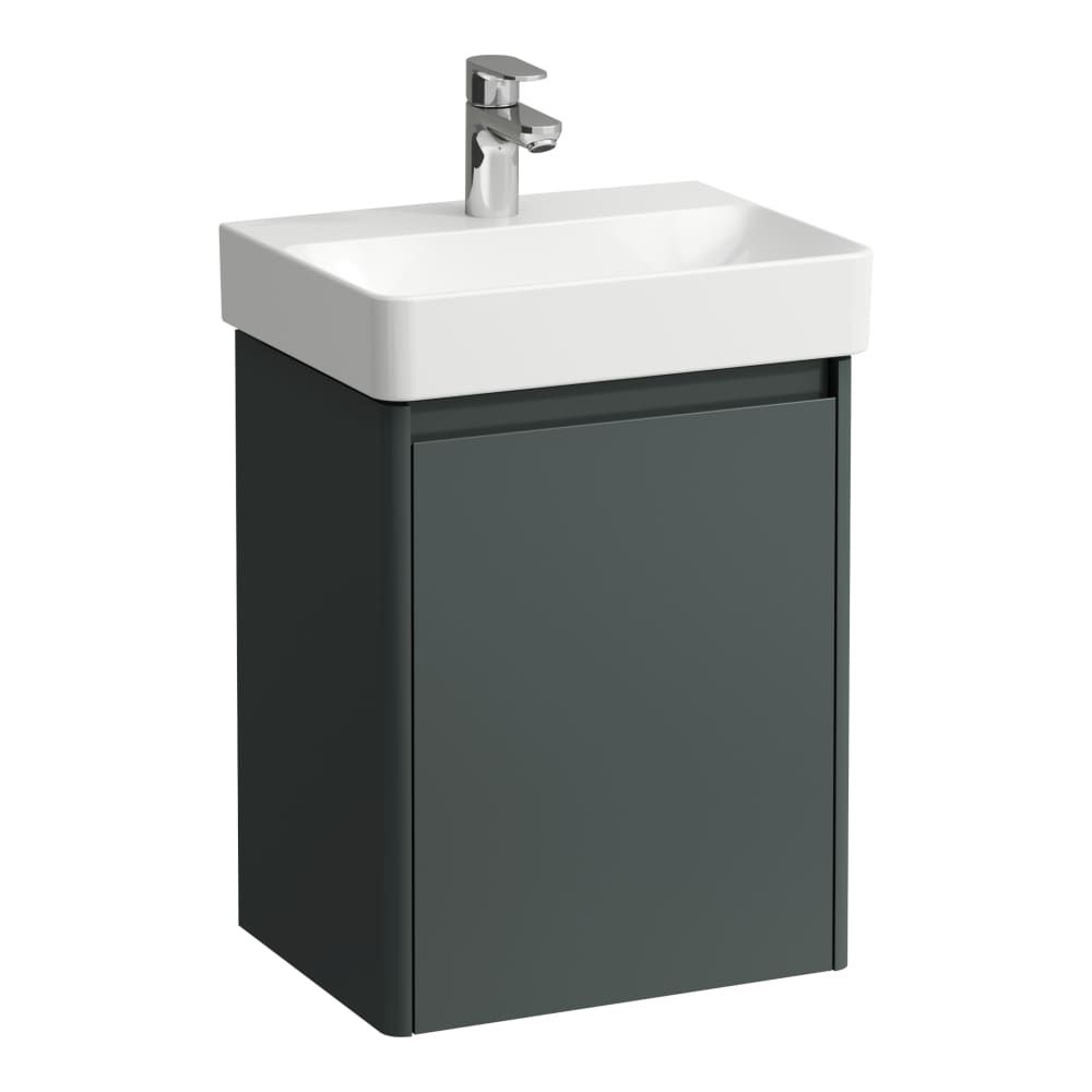 Laufen Base 2.0 Skříňka pod umyvadlo 42 cm, závěsy vpravo, šedá traffic H4112221082661