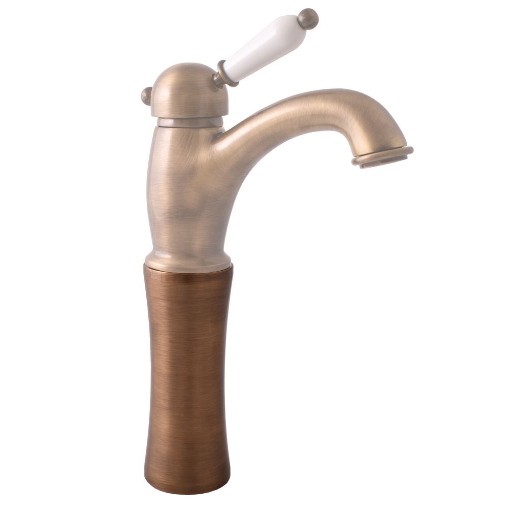 RAV Slezák Podstavec 15 cm pre umývadlovú batériu Labe, stará mosadz MD0790-15SM