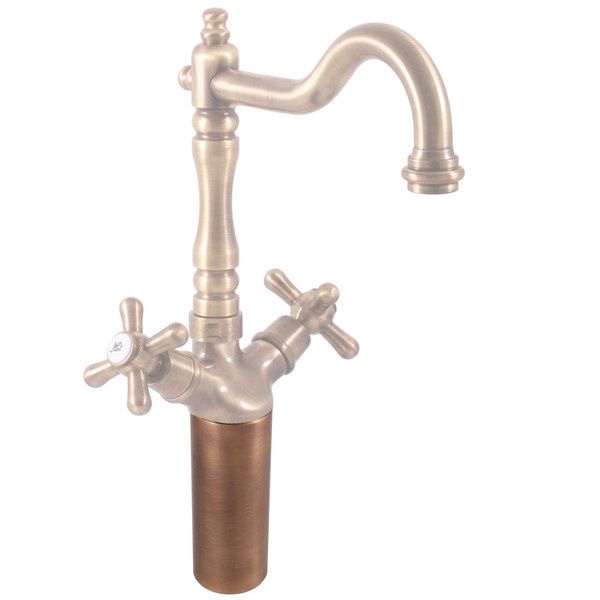 RAV Slezák Podstavec 15 cm pre batériu MK21SM, stará mosadz MD0718-15SM