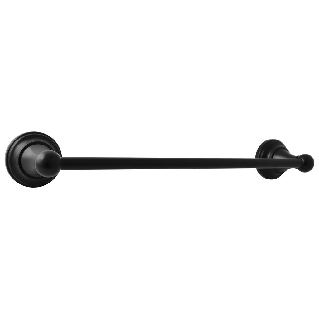 RAV Slezák Morava Retro Držiak na uteráky 40 cm, čierny matný MKA0701/40 cmAT
