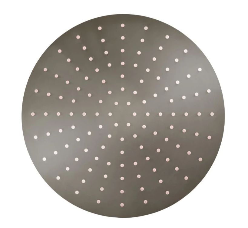 RAV Slezák Hlavová sprcha, priemer 30 cm, metal grey KS0001/4MGL
