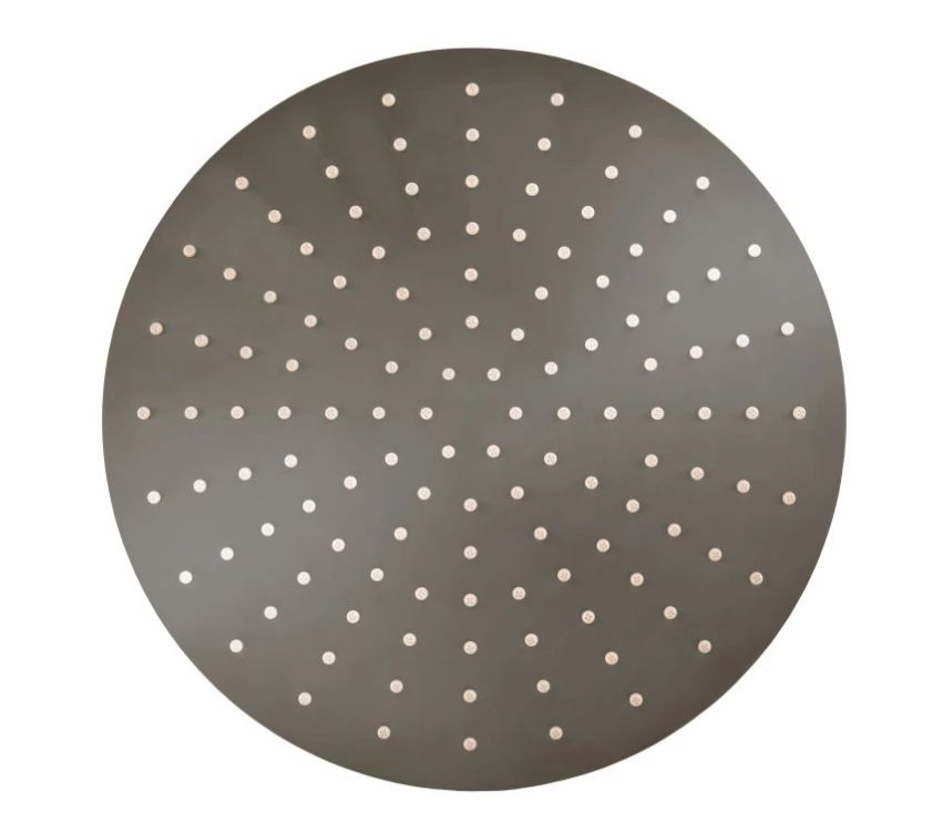 RAV Slezák Hlavová sprcha, priemer 30 cm, metal grey kartáčovaná KS0001/4MGK