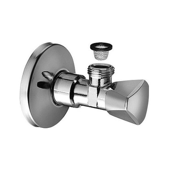 Schell Sandland Rohový ventil 1/2" x 3/8" so sitkom, chróm 970580000