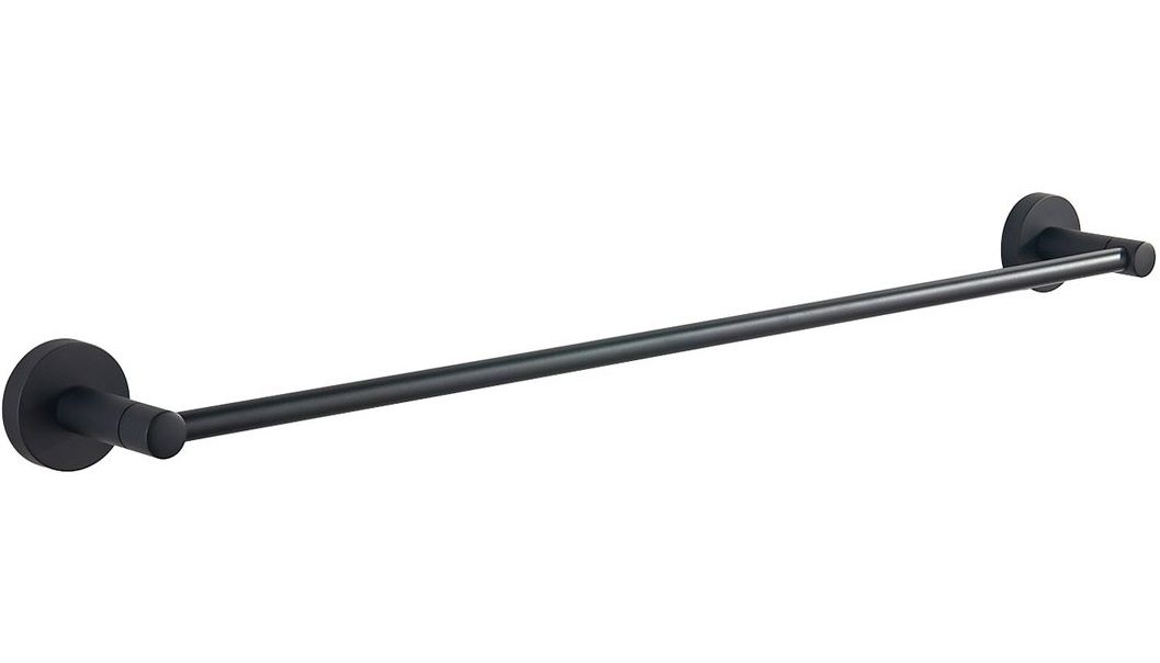 Aqualine Samba Držiak na uteráky 64,5 cm, čierny SB246
