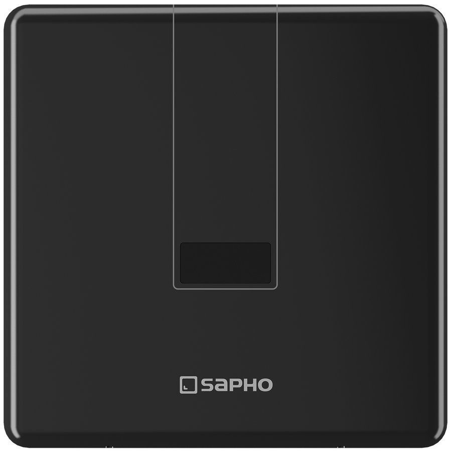 Sapho Podstenový automatický splachovač pre pisoár 6V (4xAA), čierny