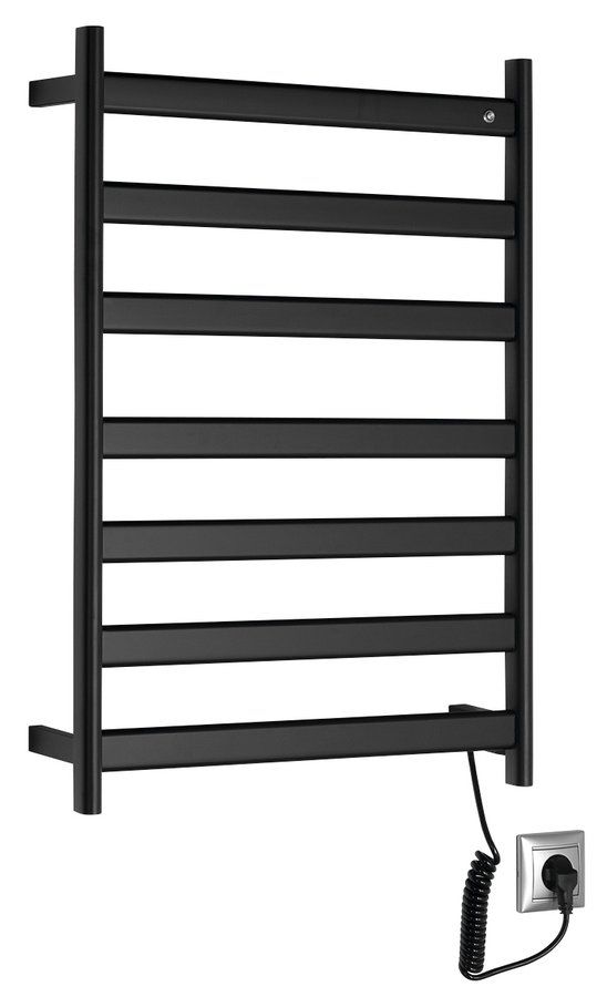 Sapho Elias EB550 Elektrický sušák ručníků 49x73 cm, černá mat
