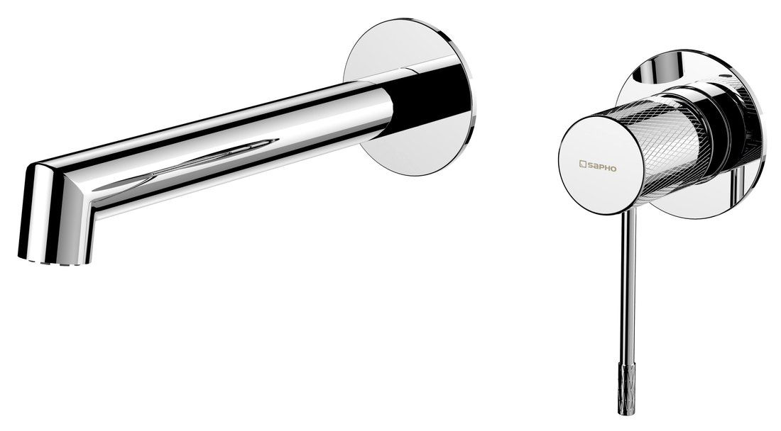 Sapho Solaris Podomítková umyvadlová baterie, chrom WD008