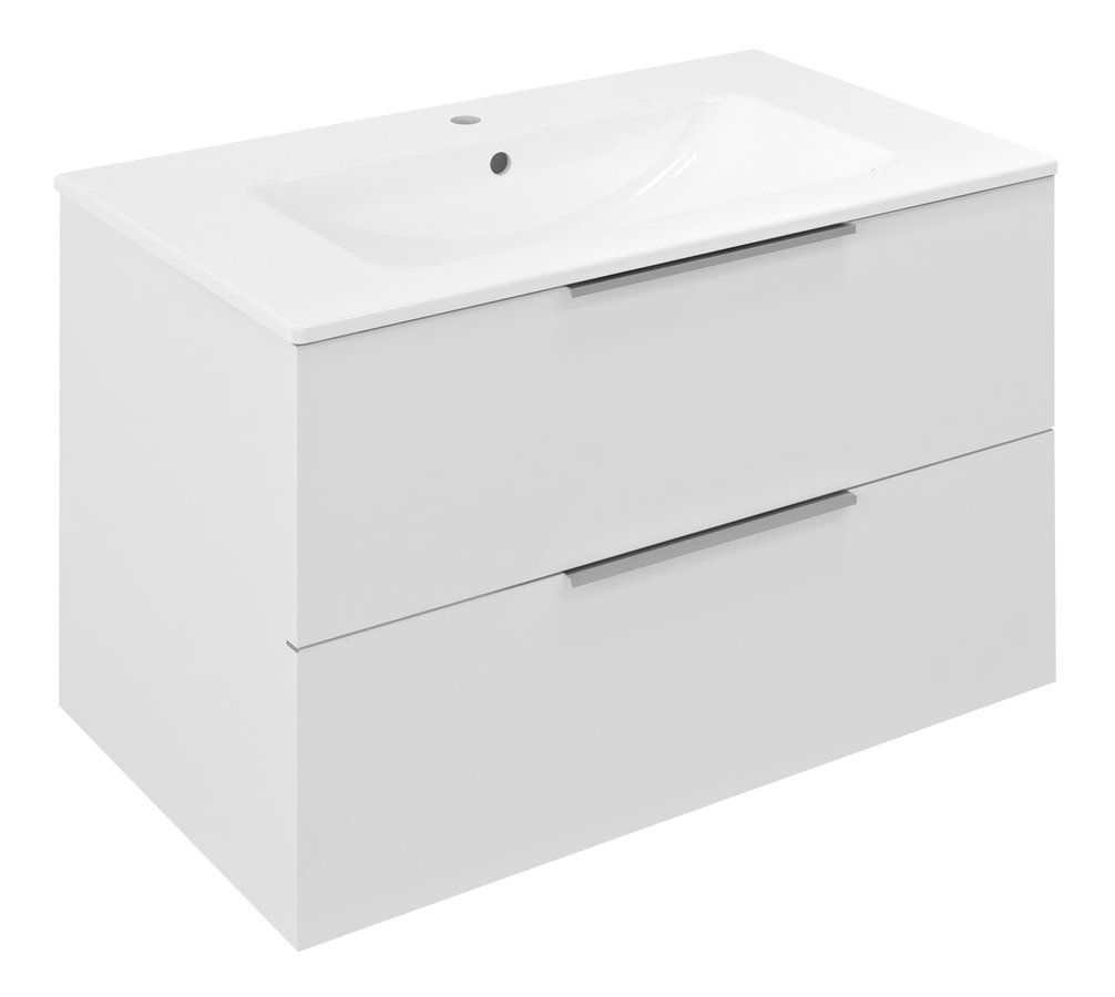Sapho Cirasa Umyvadlová skříňka 79,8x52x46 cm, bílá lesk CR801-3030