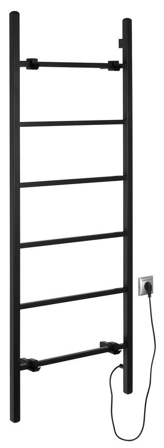 Sapho Barbo BB906 Elektrický sušiak uterákov 60 x 160 cm, matná čierna