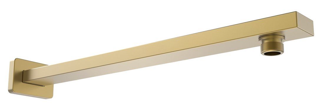 Sapho Sprchové rameno 40 cm štvorcové, matné zlaté SL119