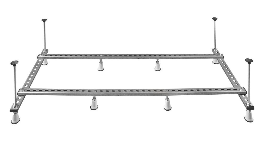 Polysan Nosná konstrukce pro obdélníkovou vanu 180 x 120 cm, FR180120