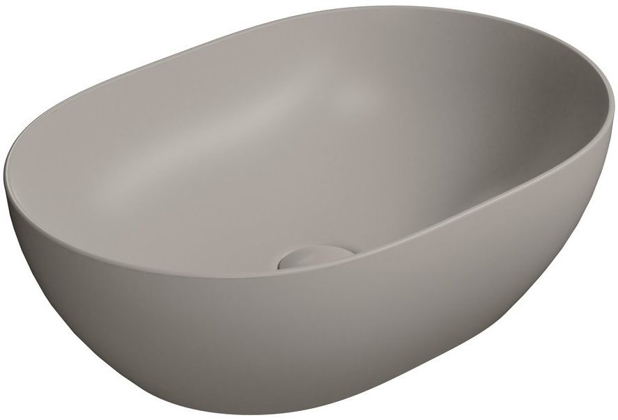 GSI Pura Umyvadlová mísa 50x35cm, tortora mat 886005