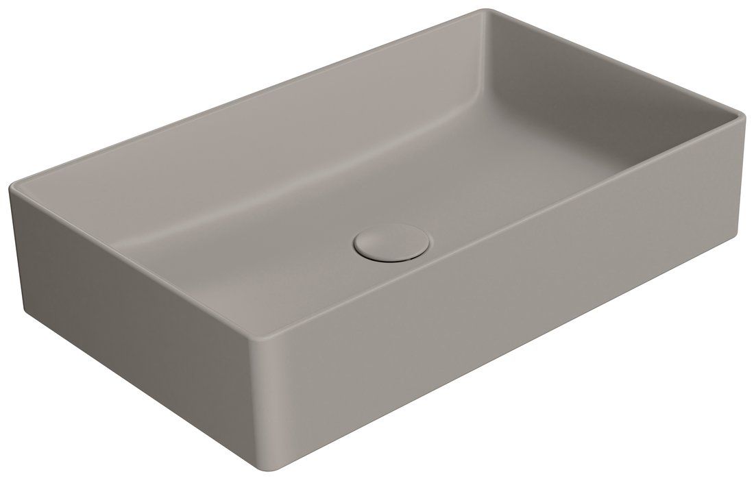 GSI Kube X Umyvadlová mísa 60x37cm, tortora mat 945305