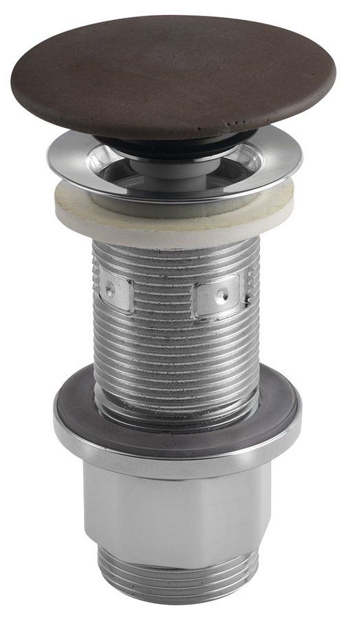 Sapho Formigo Umyvadlová výpust click-clack 5/4", tmavě hnědá FG915