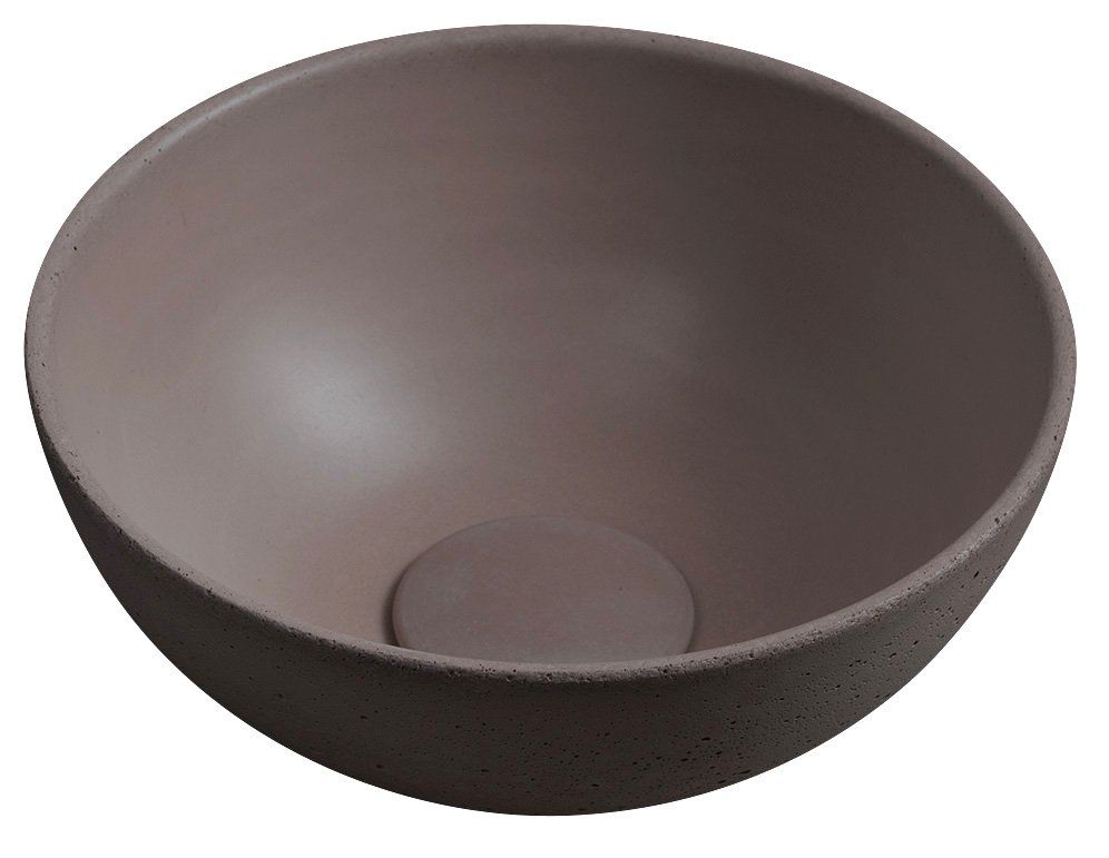 Sapho Minor Umyvadlová mísa 26 cm, tmavě hnědá MR26015