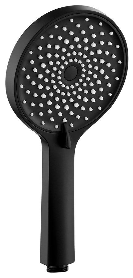 Ručná masážna sprcha Sapho 12,3 mm, 4 režimy, čierna matná 1204-10B