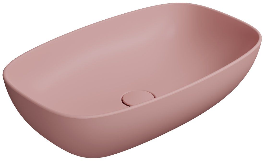 GSI Nubes Umyvadlová mísa 60x38cm, blush mat 978324