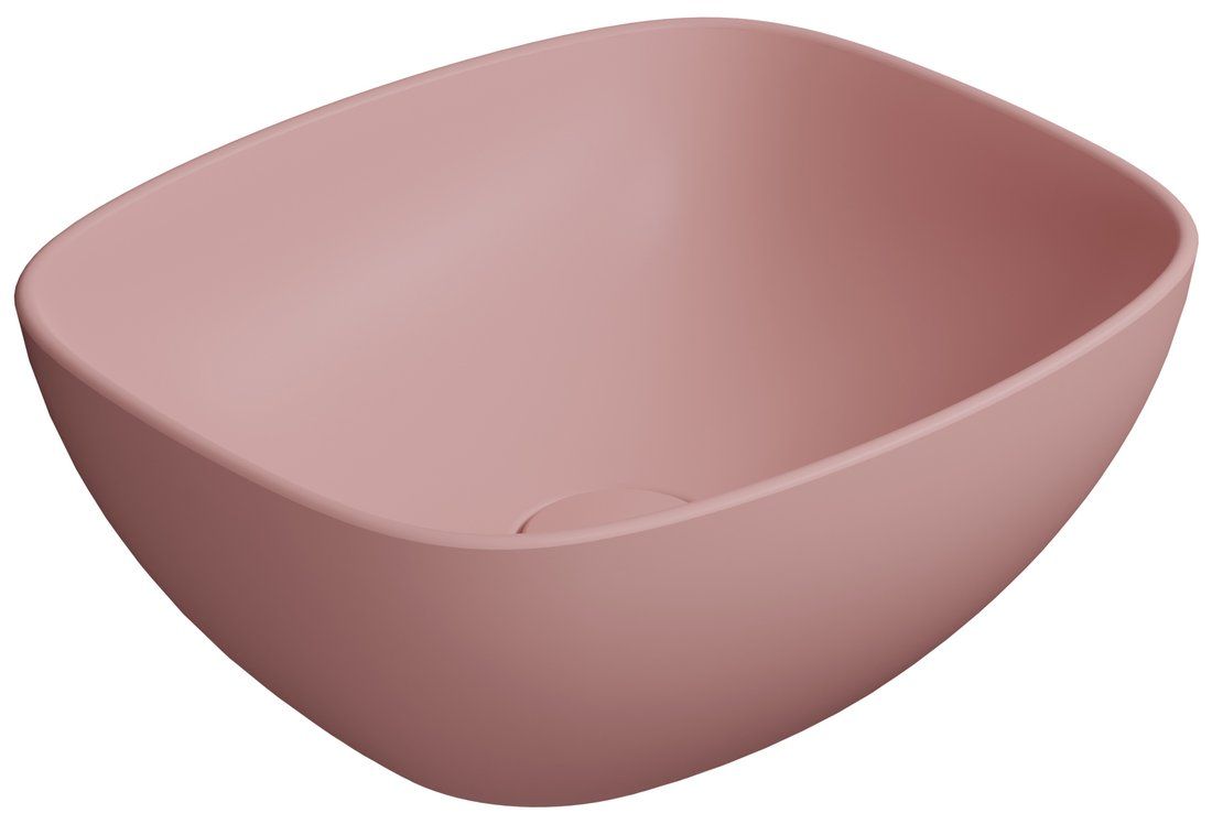 GSI Nubes Umyvadlová mísa 40x35cm, blush mat 978524