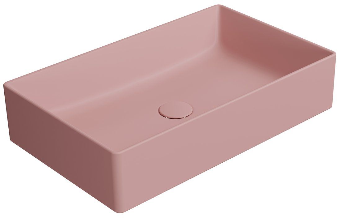 GSI Kube X Umyvadlová mísa 60x37cm, blush mat 945324