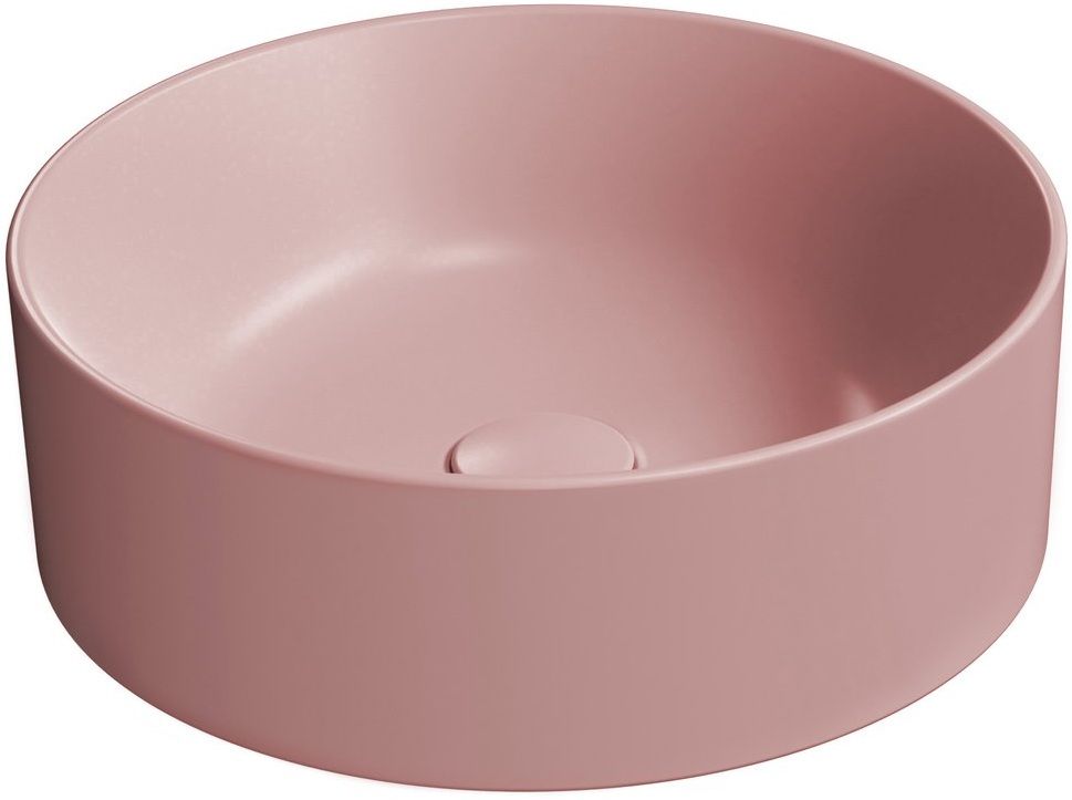 GSI Kube X Kulatá umyvadlová mísa 40cm, blush mat 942624
