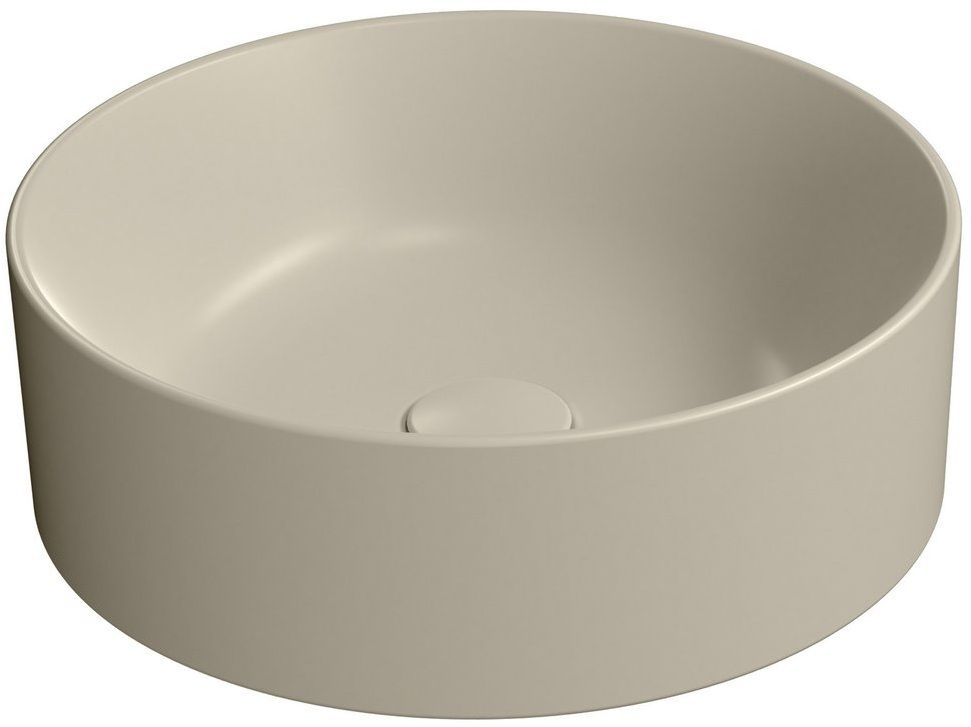 GSI Kube X Kulatá umyvadlová mísa 40cm, creta mat 942608