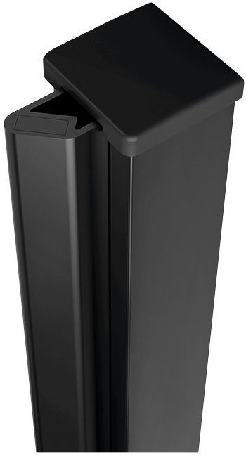 Polysan Zoom Black Magnetický profil, čierna matná ZL4989B