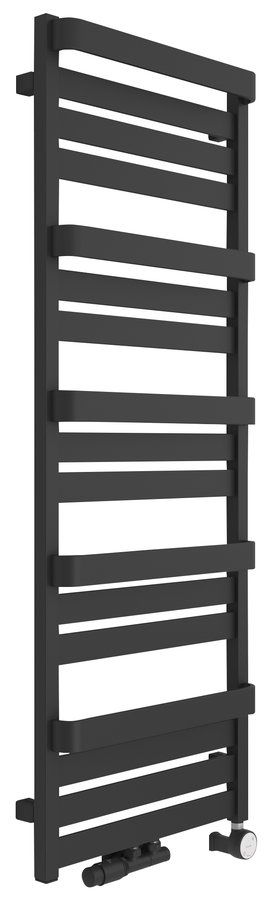 Sapho Marilena MR137B Radiátor kombinovaný, 50x137 cm, černá mat