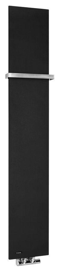 Sapho Smartella MI1429 Radiátor do otopné soustavy, 25x149 cm, černá mat