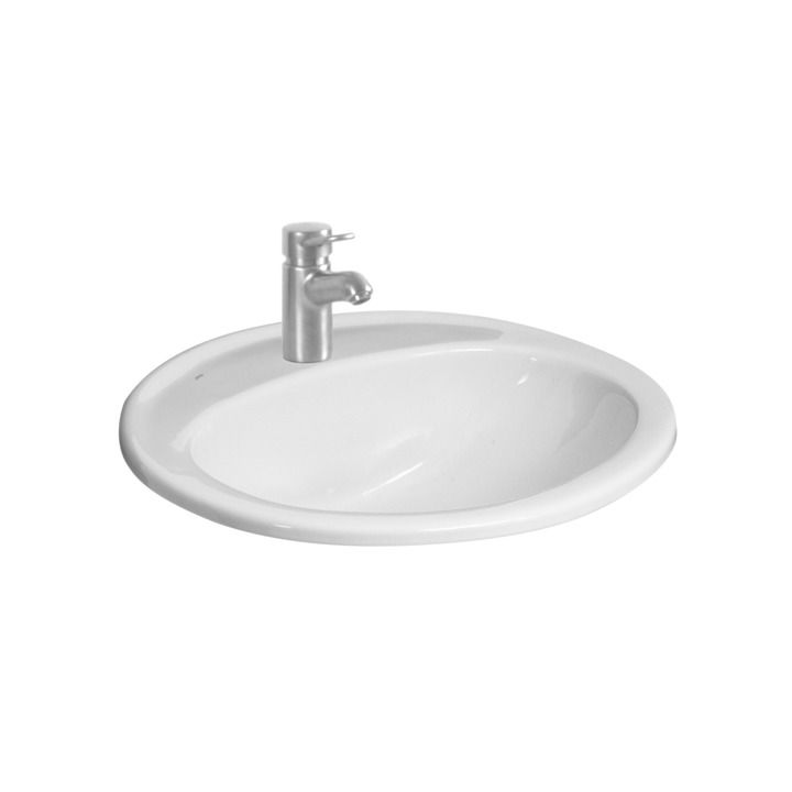Jika Ibon Zápustné umývadlo 52 x 41 cm, biele H8130100001041